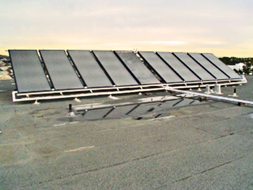 Solar Thermal installation for South San Francisco apartment