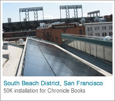 50 KW installation for Chronicle Books Publishing Company