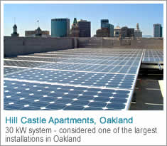 30 kW system Hill Castle Apartments in Oakland