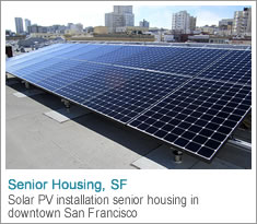 Solar pv installation for senior housing complex