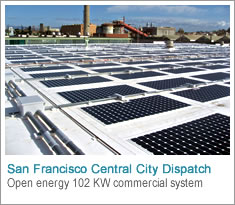 102 kW installation San Francisco Central City Dispatch