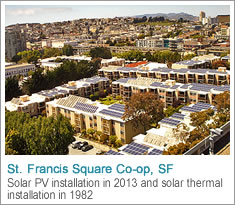 St. Francis Square Co-op solar pv installation
