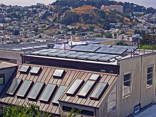 First permitted solar electricity installation in San Francisco